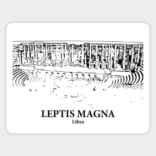 Leptis Magna - Libya Magnet
